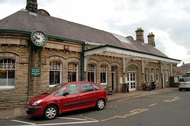 stara stacja kolejowa w Alnwick, Wielka Brytania